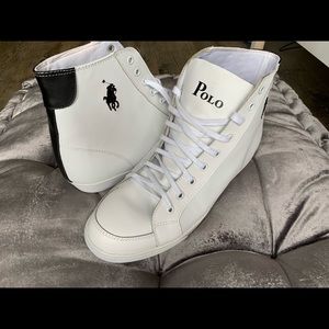 Polo Ralph Lauren - White high tops